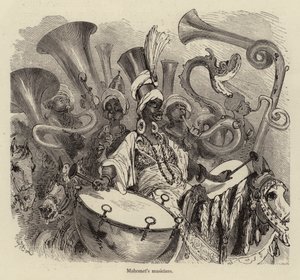Mahomets Musiker von Gustave after Dore